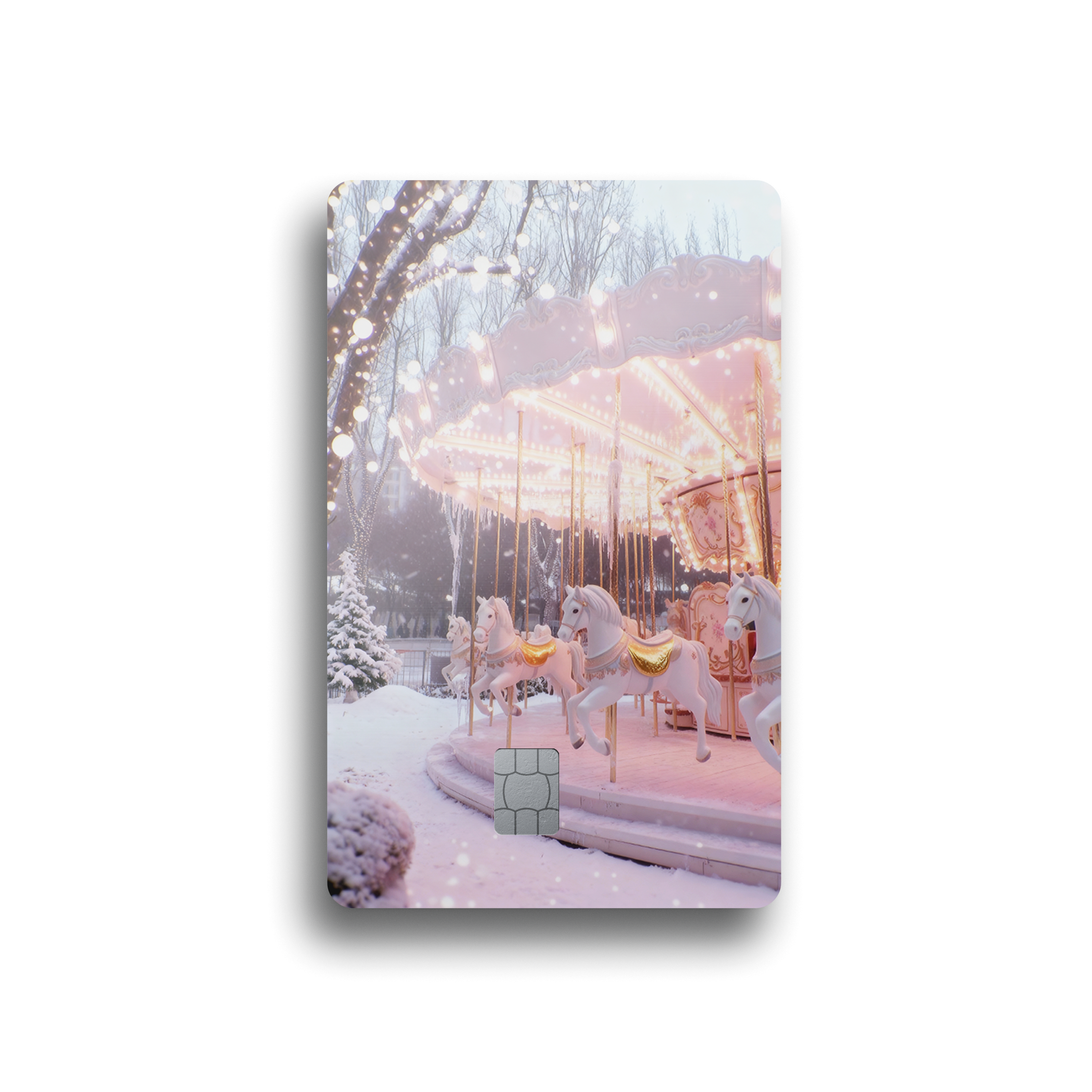 Frosted Carousel Dream Card Skin